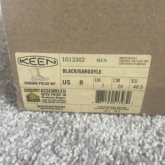 Keen Durand Polar WP Winter Boots - Picture 10 of 12